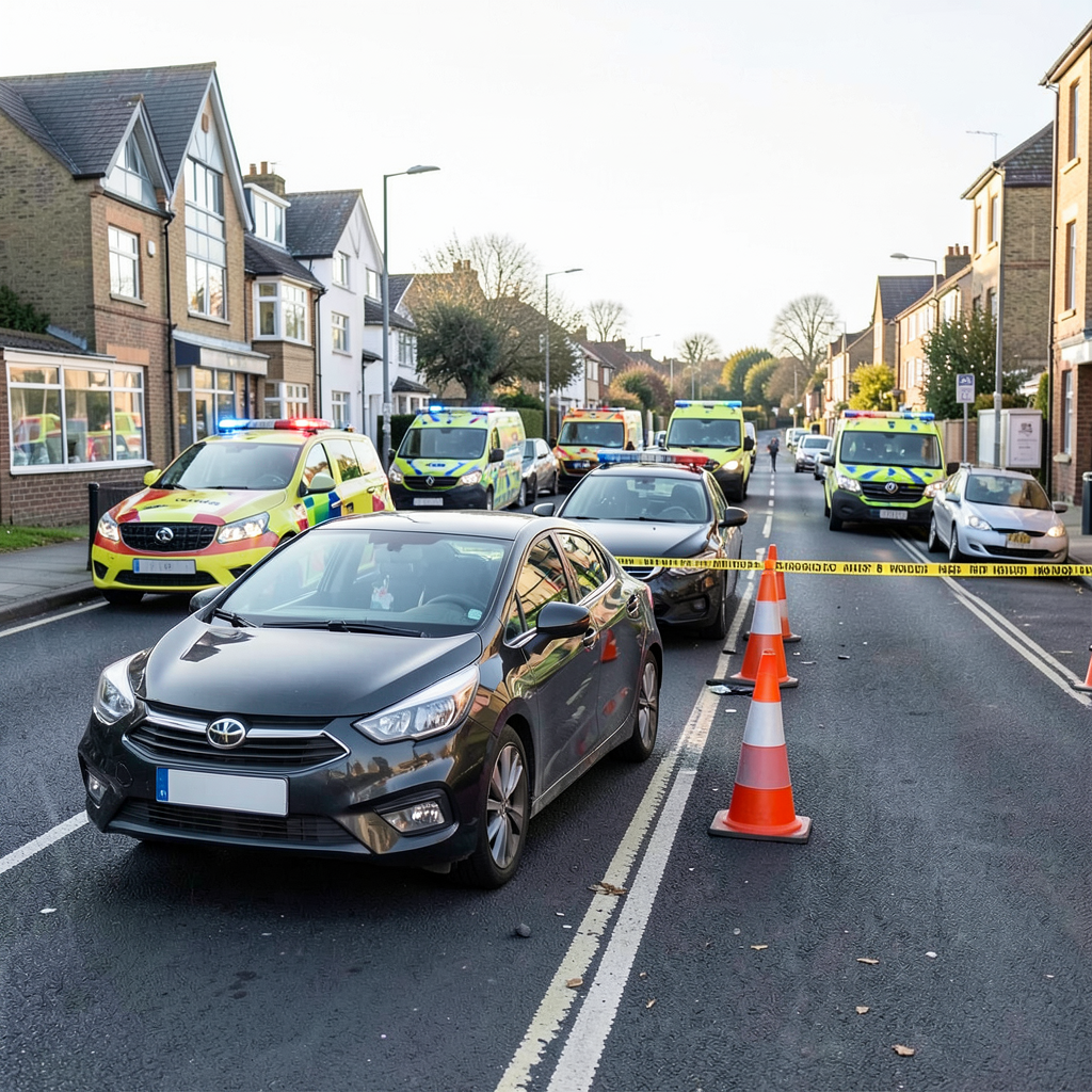 30-year-old scooter rider rushed to hospital after Harrogate Road crash in Bradford